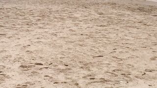 recording me tanning at the beach and I took his camera