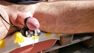 Hawt Octopuss Jett make Large Hard Penis Twitch and Shoot Cum