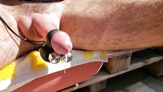 Hawt Octopuss Jett make Large Hard Penis Twitch and Shoot Cum