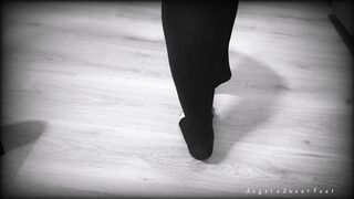 Blond Playgirl Shows Off Her Fresh Nylons Foot Fetish Nylon High Heels Vintage