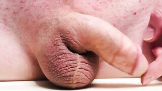 Teasing this soft dick for u