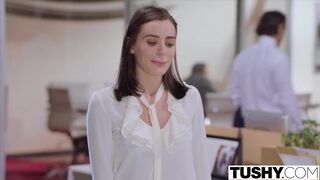 TUSHY Lana Rhoades 1st Double Penetration
