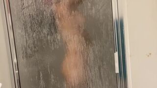 Playing around in the shower then in daybed