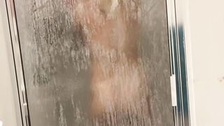 Playing around in the shower then in daybed