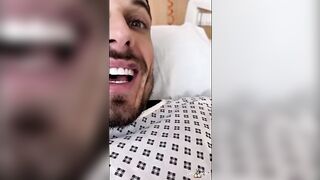 I bang a stranger in the public hospital: deepthroat, bang hard and creampie
