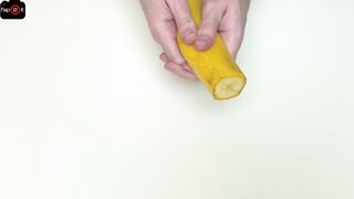 How To Make DIY Homemade Fleshlight With Banana Peel
