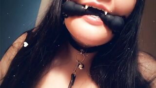 Drooling with my Gag in (Pt. two) ((Cheerful Thanksgiving!))
