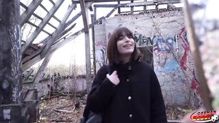 German Scout - Dirtiest Casting Sex Ever with Slender Teen Silvia Soprano in Berlin