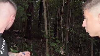 A Lalin girl Got Lost in the Woods, and 2 Studs Helped Her in Swap for Sex
