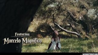 Maddie Wren Monster Drilled - Real Life Anime 3some