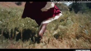 Maddie Wren Monster Drilled - Real Life Anime 3some