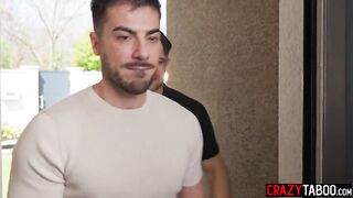 Hawt playgirl drank giant schlong and enjoyed anal sex and coarse trheesome rimming
