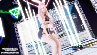 MMD TWICE - I CAN'T STOP ME Seraphine Kpop Dance League of Legends Anime Uncensored 4K 60FPS