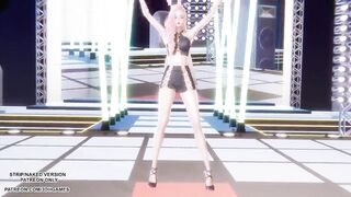 MMD TWICE - I CAN'T STOP ME Seraphine Kpop Dance League of Legends Anime Uncensored 4K 60FPS