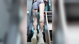 Tattooed Pumped up Calves