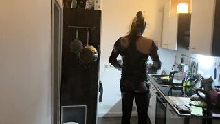 Kitchen Fetish Squirting Madness - Aged Strumpets Drenched Everywhere