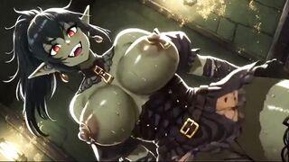 Marvelous Orc Bouncing Melons, Ai Animation