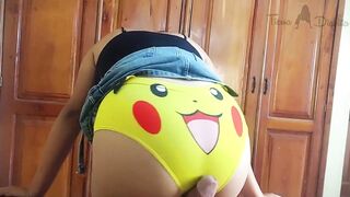 POV: the Otaku Angel Put Her Butt on My Penis and Squeezed It Until I Was Dry