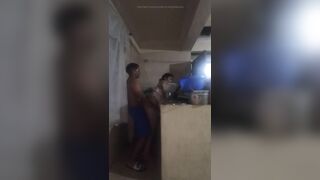 The Boss Comes Into the Kitchen to Screw Me, His Penis Excites Me