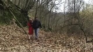 This German Hottie Is Large Fan of Sucking Jock in Woods