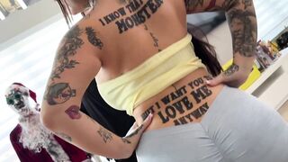 Damn When Did Your Booty Get So Large Step Sis - Thick Tatted Sweetheart - Large Butt POV - Valentine Vixen - Teddy Tarantino