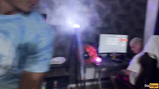 Wife Screws Cuckold Spouse's Allies At Abode Party - Humiliation And Impure Talk