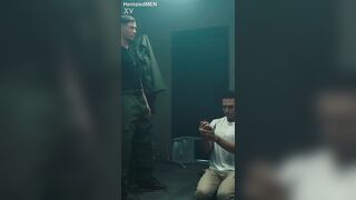 Homosexual Time Freeze - Str8 Military Stud Drilled