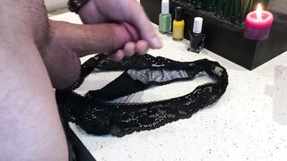  victoria's secret pants make me cum thick