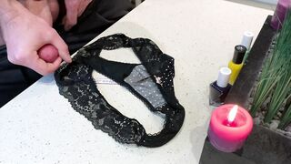  victoria's secret pants make me cum thick