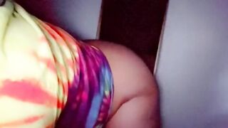 Lewd Latin chick Teen Bangs Sex tool Previous to Work