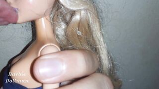 Precum in all my doll blond face