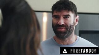 PURE TABOO Resentful Stud Locks Stepbrother Outside & Sneaks In To Bang His Stuck Wife Maddie Wren