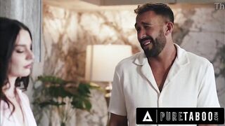 PURE TABOO Resentful Stud Locks Stepbrother Outside & Sneaks In To Bang His Stuck Wife Maddie Wren