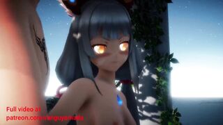 MMD R18 (Short movie) Nia having sex // Xenoblade Chrociles two