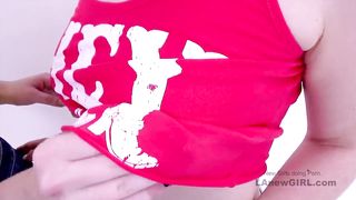 Lesbian Teeny Teens fuck with Strap on for multiple orgasm