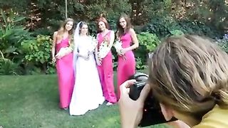 Bride And Her Bridesmaids