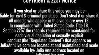 What? Julia Ann Cherie Deville & Aaliyah Love, Pussy Fuck!