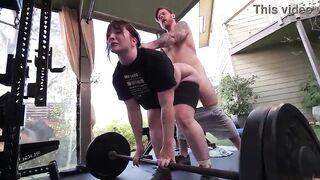 My Large Ass big beautiful woman Workout Partner Gets Her Taut Twat Pounded - Paige Steele, Steve Rickz