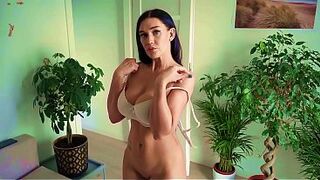 Blackmailed stepmom assents to creampie