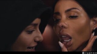 Lalin girl Mesmerized into Submission - Canela Skin & Shelena Vampire Lesbo Domination