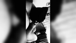 Pliant big beautiful woman gives oral job to her owner with a tiny cock