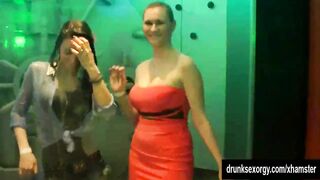 Pornstars dancing and banging in a club