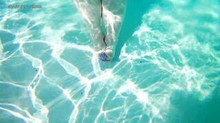 SSBBW Underwater Feet