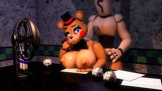 toy freddy loves to be slapped in the butt [with sound]