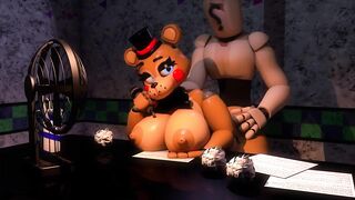 toy freddy loves to be slapped in the butt [with sound]