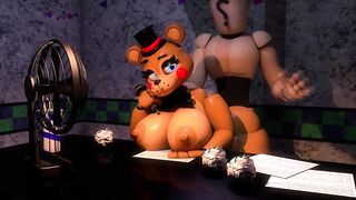 toy freddy loves to be slapped in the butt [with sound]