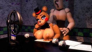 toy freddy loves to be slapped in the butt [with sound]