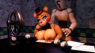 toy freddy loves to be slapped in the butt [with sound]