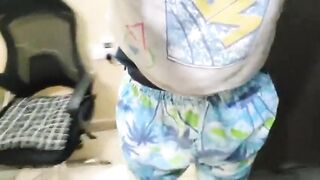 Sexy chap masturbation