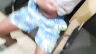 Sexy chap masturbation